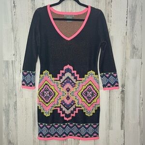 COPY - Flying Tomato Dress Navy Blue Pink Size Large
